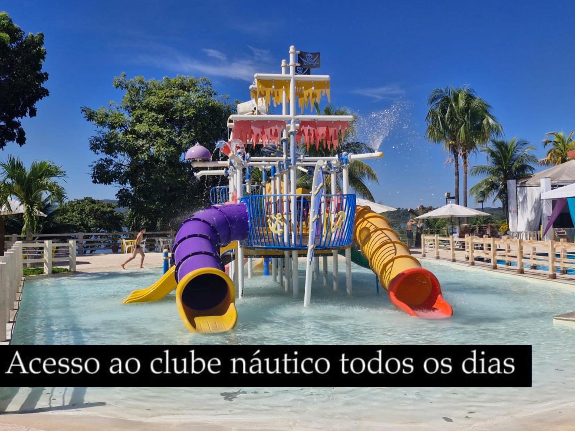 Nautico Flat Com Acesso Ao Clube Nautico Praia- Caldas Novas Exteriér fotografie