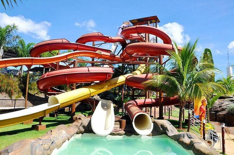 Nautico Flat Com Acesso Ao Clube Nautico Praia- Caldas Novas Exteriér fotografie